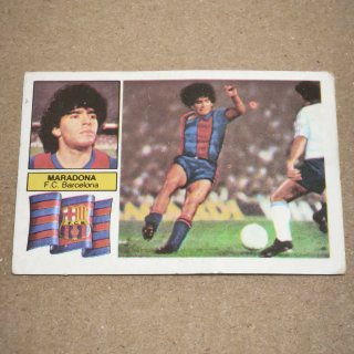 Cromo Maradona 82/83 Este Fichaje 6 Sin Pegar