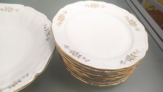 Set Dolce Bavaria Porcellana Oro