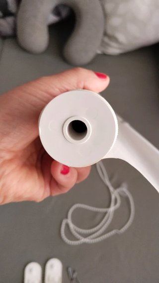 Estor enrollable blanco con cadena