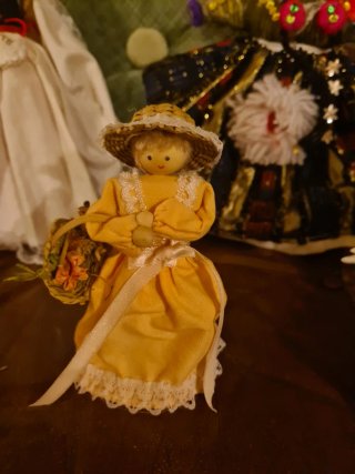 Conjunto 6 Muñecas Tela Artesanales.