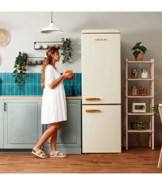 Frigorífico Retro Beige Cecotec