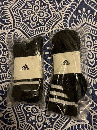 Calcetines Adidas 3 Bandas Negro Talla 40-42