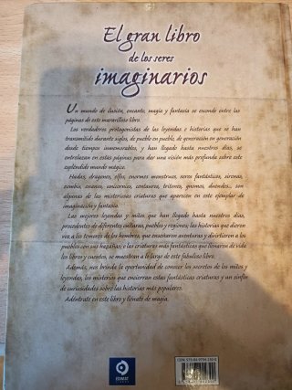 El gran libro de los seres imaginarios, ed. Edimat