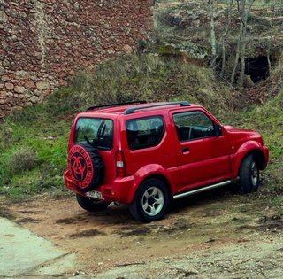Tapa Cubierta Riel Baca Suzuki Jimny del izq