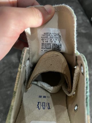 Converse chuck taylor leaf camo Talla 41