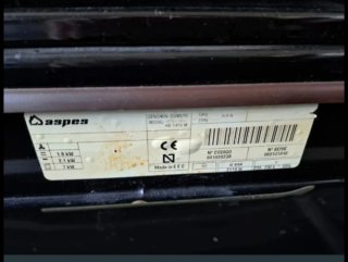 Cocina de gas y horno Aspes