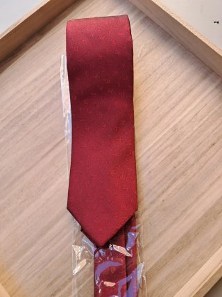 Corbata burdeos 8cm
