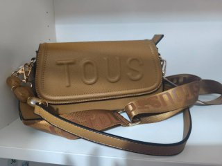 Bolso Tous Marrón y Dorado