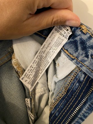 Jeans Zara Blu