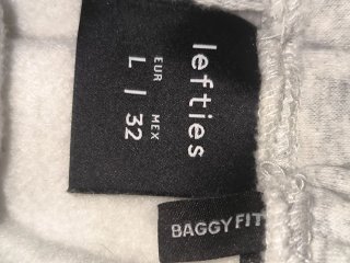 Pantalones Baggy Fit Lefties Talla L