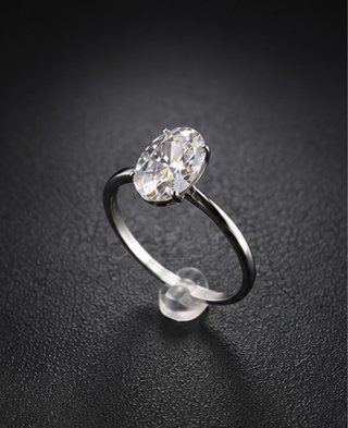 Anillo Fino Plata 925 Brillante Premium