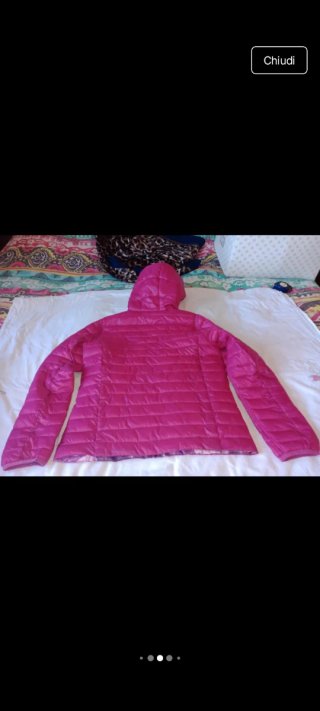 Piumino reversibile ragazza 13/14 anni