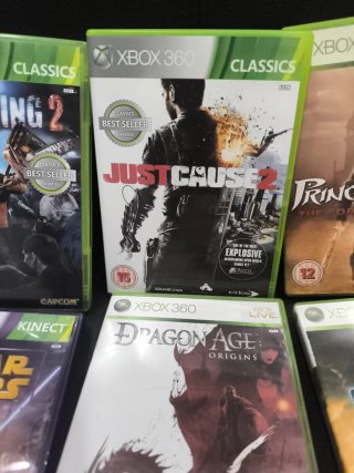Lote 8 Juegos Xbox 360: Kinect, Dead Rising 2, Hal