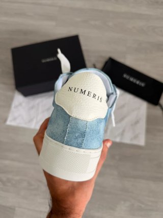 Tênis Numeris Azul e Branco