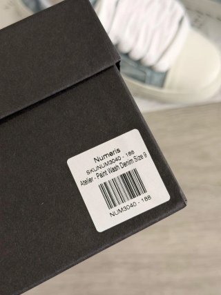 Tênis Numeris Azul e Branco