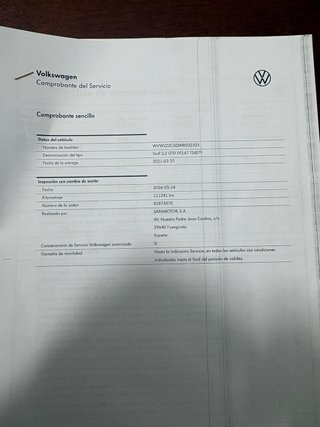 Volkswagen Golf Sportsvan GTD 2021