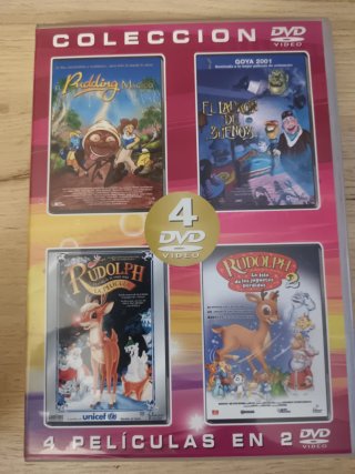 Colección 4 Películas DVD (Español)