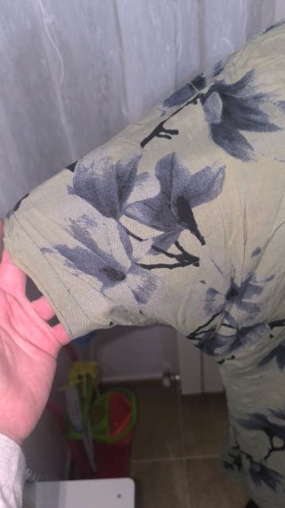 Blusa/camiseta mujer flores manga corta