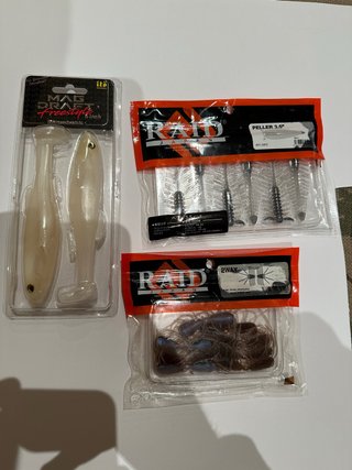 Lote señuelos pesca megabass/raid japan