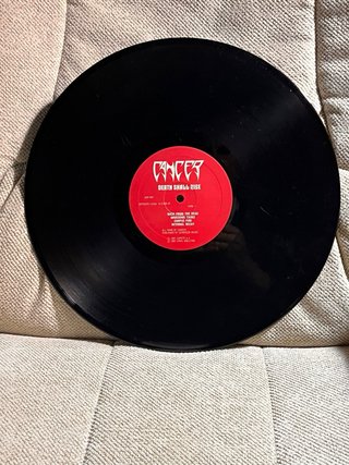 Vinilo Cancer Death Shall Rise  +Cd Black Faith