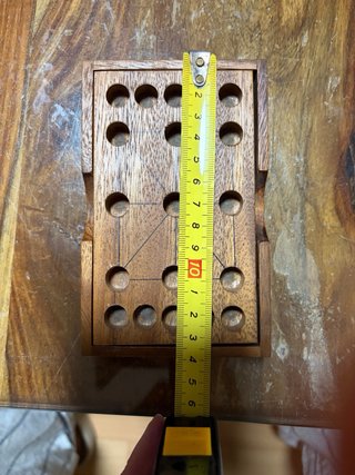 Juego de mesa de madera