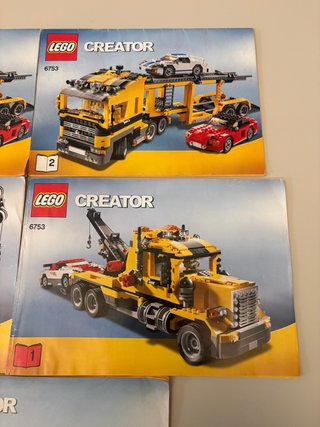LEGO CREATOR 6753 ISTRUZIONI ORIGINALI