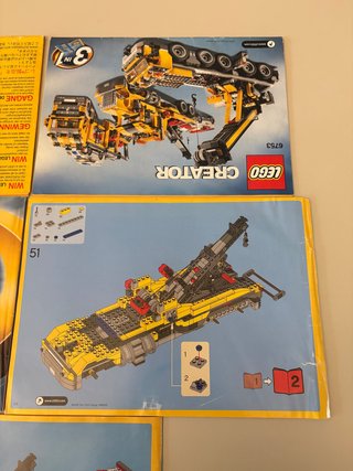 LEGO CREATOR 6753 ISTRUZIONI ORIGINALI
