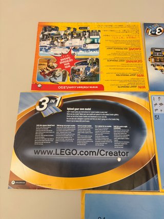 LEGO CREATOR 6753 ISTRUZIONI ORIGINALI
