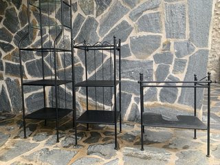 2 Baldas Forja Ikea Negras