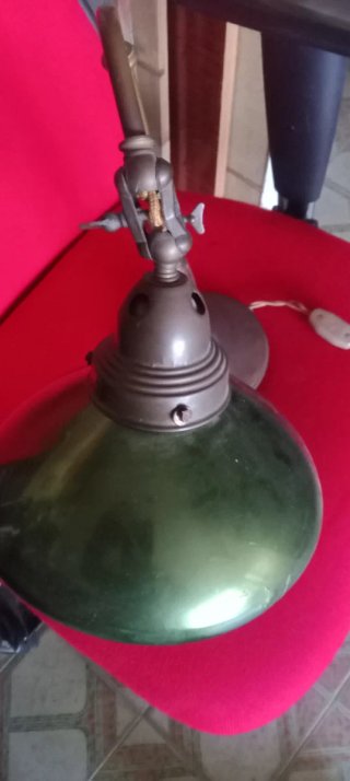 Lampada Ministero Mod. 1000 AP Vetro Verde