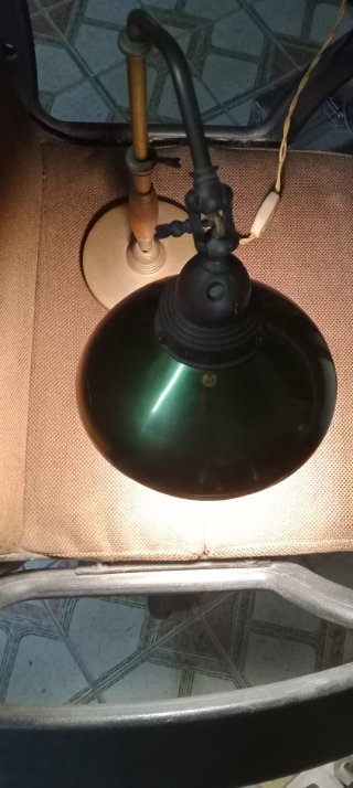 Lampada Ministero Mod. 1000 AP Vetro Verde