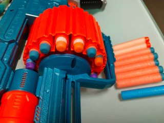Pistola Nerf Shockwave Elite 2.0