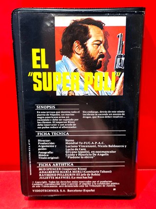 EL SUPER POLI (1975) - Bud Spencer VHS