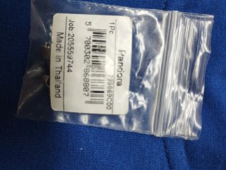 Pendientes Pandora Plata y Zafiro Azul