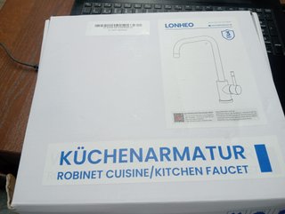 Torneira Cozinha Lonheo Design Moderno