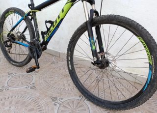 Bicicleta Scott Montaña Negra/Azul