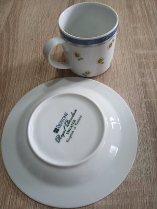 Zuccheriera e tazzina in porcellana #vintage