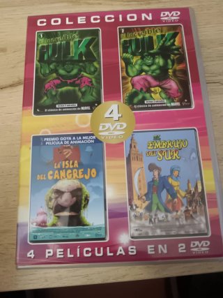 Colección 4 Películas DVD (2 Discos)
