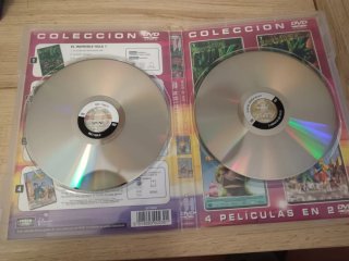 Colección 4 Películas DVD (2 Discos)