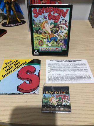 Scrapyard Dog Atari Lynx Video Game Card