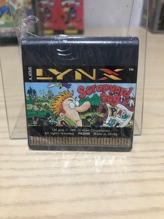 Scrapyard Dog Atari Lynx Video Game Card