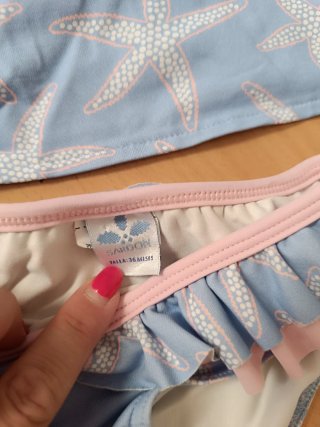 Conjunto playa niña 36 meses