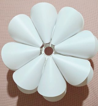 Lámpara Knappa Ikea Papel Blanca