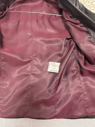 Chaqueta de piel blanda Talla XS