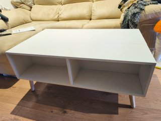 Mesa de centro 100x60 con almacenamiento
