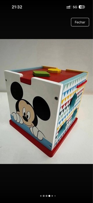 Cubo Atividades Mickey Disney Baby