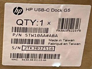 HP USB-C Dock G5 - NUEVA -