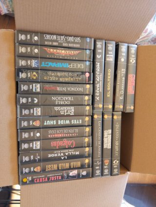 Lote Cintas VHS Películas Varias