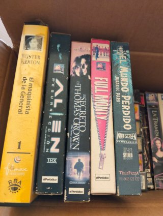 Lote Cintas VHS Películas Varias