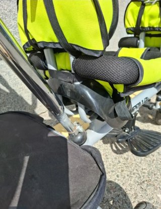 Triciclo Doble para Gemelos o Hermanos
